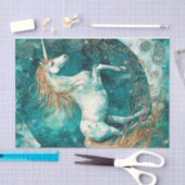 Magische eenhoorn decoupage tissuepapier (Craft)