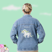 Magische Eenhoorn Denim Jacket