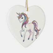 Magische Eenhoorn Dromen - Whimsical Fantasy Desig Keramisch Ornament (Rechts)