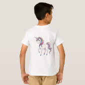 Magische Eenhoorn Dromen - Whimsical Fantasy Desig T-shirt (Achterkant volledig)