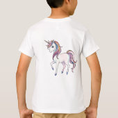 Magische Eenhoorn Dromen - Whimsical Fantasy Desig T-shirt (Achterkant)