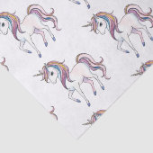 Magische Eenhoorn Dromen - Whimsical Fantasy Desig Tissuepapier (Detail)