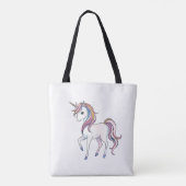 Magische Eenhoorn Dromen - Whimsical Fantasy Desig Tote Bag (Achterkant)