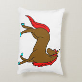 Magische Eenhoorn Droomkussen – Zacht & Sparkly Accent Kussen (Achterkant (Verticaal))