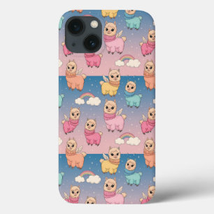 Magische Eenhoorn en Sterren Patroon Ontwerp Case-Mate iPhone Case