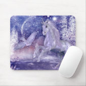 Magische Eenhoorn, Fantasie Mythische Creatuur Dec Muismat (Met muis)