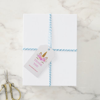 Magische Eenhoorn Feest Verjaardag Cadeaulabel