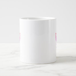 Magische Eenhoorn Gepersonaliseerde Naam Grote Koffiekop