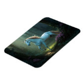 Magische eenhoorn in betoverd bos magneet (Linkerzijde)