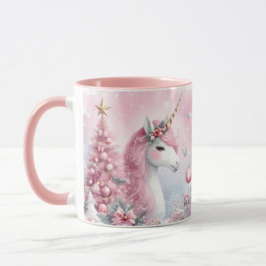 Magische Eenhoorn Koffie Mok – grillige en leuke D (Links)