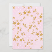 Magische Eenhoorn Meisjes Verjaardag Uitnodiging (Achterkant)