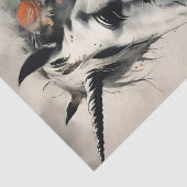 Magische Eenhoorn met Ink Druppels Decoupage Tissuepapier (Detail)