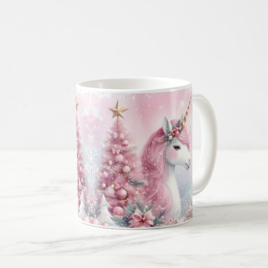Magische Eenhoorn Mok – Whimsical Drinkware voor U (Voorkant rechts)