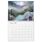 Magische Eenhoorn Mooie Fantasy Land Kalender (Jan 2027)