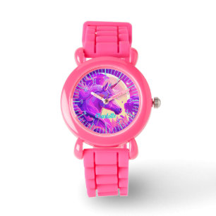 Magische Eenhoorn onder het maanlicht Horloge