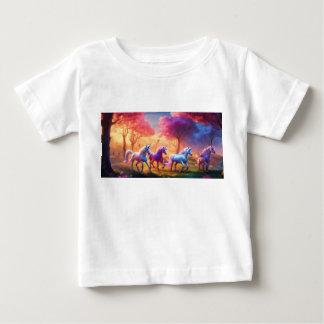 "Magische Eenhoorn Paarden T-shirt"