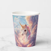 Magische Eenhoorn papieren partij cup Papieren Bekers (Achterkant)