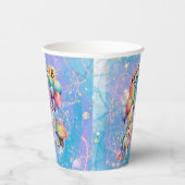 Magische Eenhoorn Party Kinderen Verjaardagsideeën Papieren Bekers (Rechts)