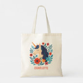 Magische Eenhoorn Persoonlijk Tote Bag (Achterkant)