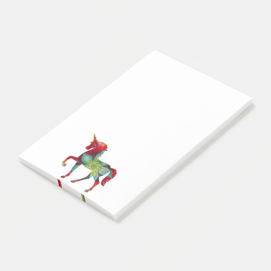Magische eenhoorn Post-it Notities Post-it® Notes (Schuin)