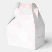 Magische Eenhoorn Prinses Kasteel Verjaardag Favor Bedankdoosjes (Achterkant)