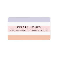 MAGISCHE EENHOORN REGENBOOG ADRESLABEL