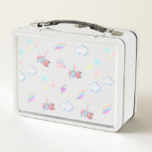 Magische Eenhoorn regenboog gradiënt verjaardagsfe (Achterkant)