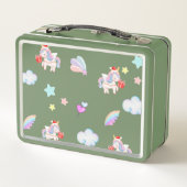 Magische eenhoorn regenboog Kerstmis verjaardagsfe (Achterkant)