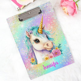 Magische Eenhoorn Sparkle Rainbow Klembord