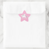 Magische Eenhoorn Ster Sticker (Tas)