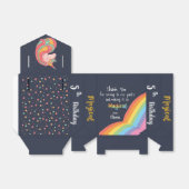 Magische Eenhoorn Thema Verjaardag Favor Box Bedankdoosjes (Uitgevouwen)