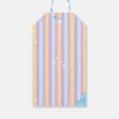 Magische eenhoorn thema verjaardagscadeau Label Cadeaulabel (Achterkant)