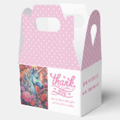 Magische eenhoorn-thema viering bedankdoosjes (Geopend)