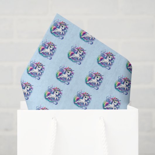 Magische Eenhoorn Tissuepapier (Cadeauzakje)