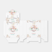 Magische eenhoorn verjaardag giveaways bedankdoosjes (Uitgevouwen)