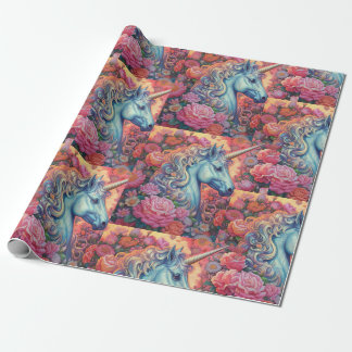 Magische Eenhoorn Verjaardag Kinder Cadeaupapier
