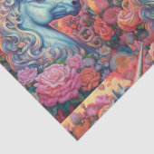 MAGISCHE Eenhoorn Verjaardag Kinder Tissuepapier (Detail)