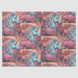 MAGISCHE Eenhoorn Verjaardag Kinder Tissuepapier