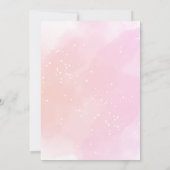 Magische Eenhoorn Verjaardag Uitnodiging Rainbow (Achterkant)