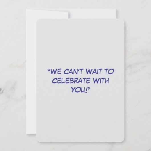 Magische Eenhoorn Verjaardag Uitnodiging – Regenbo (Achterkant)