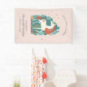 Magische Eenhoorn Verjaardag Welkom Spandoek (Insitu)