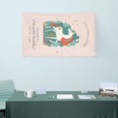 Magische Eenhoorn Verjaardag Welkom Spandoek (Beurs)