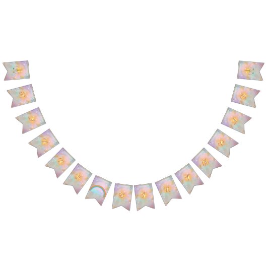 Magische Eenhoorn Verjaardagsfeest Bunting Banner (Alle)