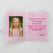 Magische eenhoorn verjaardagswensen kaart (Binnen)