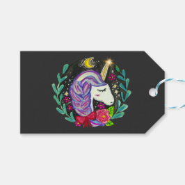 Magische Eenhoorn Vibes Cadeaulabel