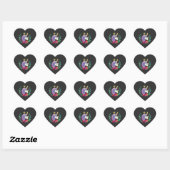Magische Eenhoorn Vibes Hart Sticker (Vel)