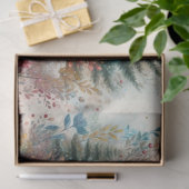 Magische Eenhoorn Waterverf Bloemenbos Decoupage Tissuepapier (Geschenk)