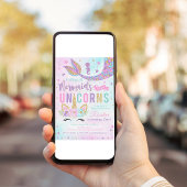 Magische Eenhoorn Zeemeermin Verjaardag Kaart