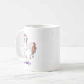 Magische Eenhoring Persoonlijk  Koffiemok (Voorkant links)