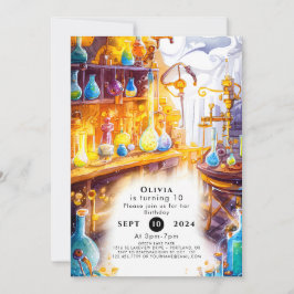 Magische Eenvoudige Experimentwetenschapper Verjaa Kaart